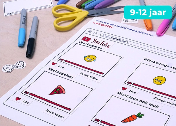 Ontwerp een social media platform